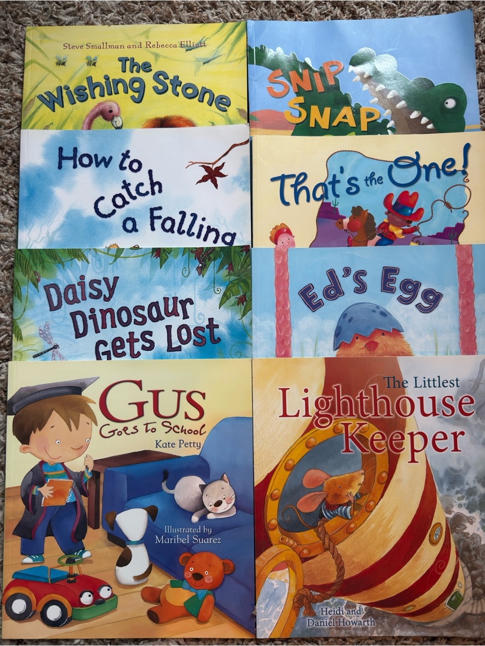 Children's Storytime Picture Book Series Lot of 8 Paperback Educational Kids